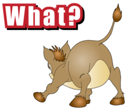 Hustle Donkey sticker #10351199