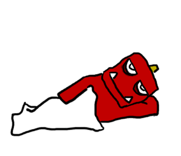 Strange breath thing sticker #10351483