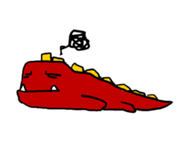 Strange breath thing sticker #10351484