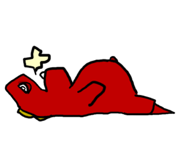 Strange breath thing sticker #10351485