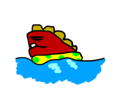 Strange breath thing sticker #10351486