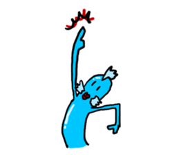 Strange breath thing sticker #10351488