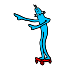 Strange breath thing sticker #10351489