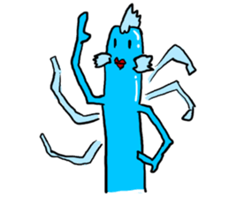 Strange breath thing sticker #10351490