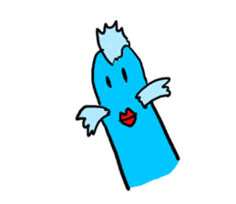 Strange breath thing sticker #10351491