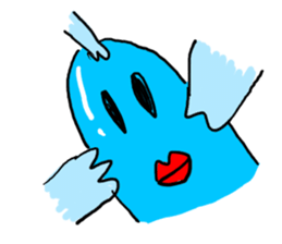 Strange breath thing sticker #10351492