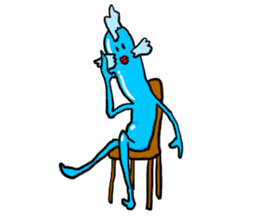 Strange breath thing sticker #10351500