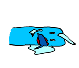 Strange breath thing sticker #10351501