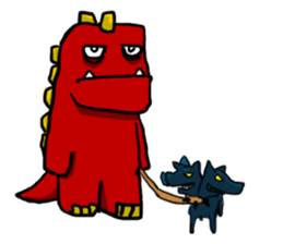 Strange breath thing sticker #10351515