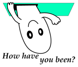 Monster in a town sticker #10351528