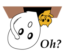 Monster in a town sticker #10351538