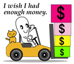 Monster in a town sticker #10351551