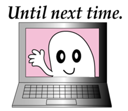 Monster in a town sticker #10351557