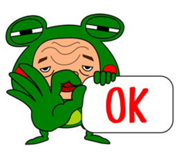 The Green Frog Man Vol.5 sticker #10351564