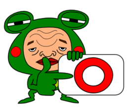 The Green Frog Man Vol.5 sticker #10351565