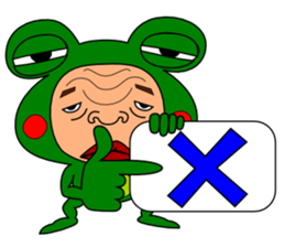 The Green Frog Man Vol.5 sticker #10351566