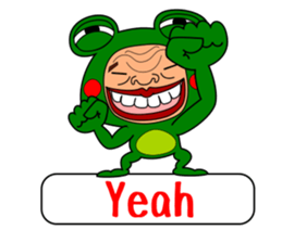The Green Frog Man Vol.5 sticker #10351576