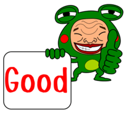 The Green Frog Man Vol.5 sticker #10351577