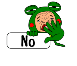 The Green Frog Man Vol.5 sticker #10351591