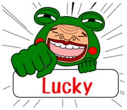 The Green Frog Man Vol.5 sticker #10351599