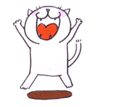 To cat lovers,lovable stickers fr Japan sticker #10351604