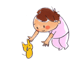 To cat lovers,lovable stickers fr Japan sticker #10351612