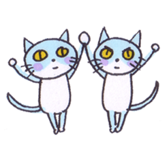 To cat lovers,lovable stickers fr Japan sticker #10351617