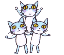 To cat lovers,lovable stickers fr Japan sticker #10351618