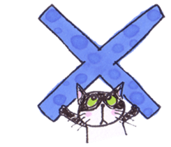 To cat lovers,lovable stickers fr Japan sticker #10351621