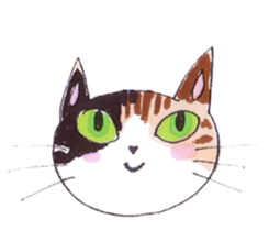 To cat lovers,lovable stickers fr Japan sticker #10351632