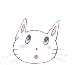 To cat lovers,lovable stickers fr Japan sticker #10351639