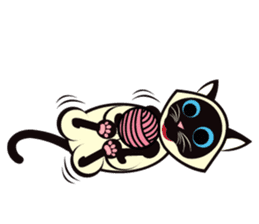 Kapi the Siamese cat sticker #10351767