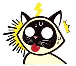 Kapi the Siamese cat sticker #10351770