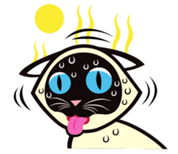 Kapi the Siamese cat sticker #10351786
