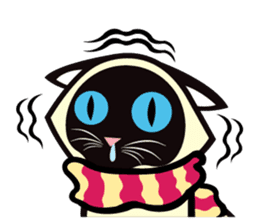 Kapi the Siamese cat sticker #10351787