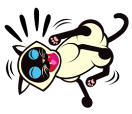 Kapi the Siamese cat sticker #10351793