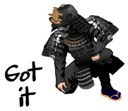 samurai Stickers 2 sticker #10351802
