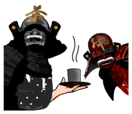 samurai Stickers 2 sticker #10351805