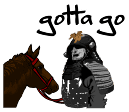 samurai Stickers 2 sticker #10351826
