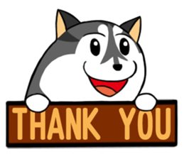 Fertilizer Husky diary sticker #10352096