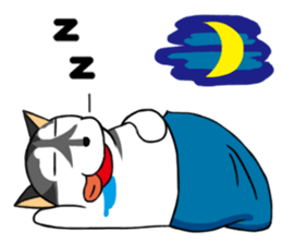 Fertilizer Husky diary sticker #10352100