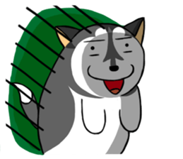 Fertilizer Husky diary sticker #10352107