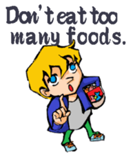 English textbook of the seventh grader(2 sticker #10352305