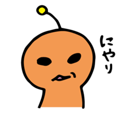 let's alien sticker #10352335