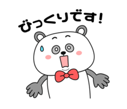 Big face Panda -formal language- sticker #10353295