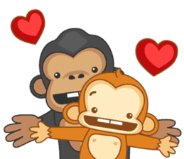 Monya and Gonya : Romantic Dates sticker #10354027