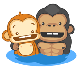 Monya and Gonya : Romantic Dates sticker #10354028