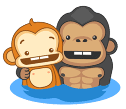 Monya and Gonya : Romantic Dates sticker #10354028