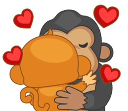Monya and Gonya : Romantic Dates sticker #10354029