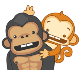 Monya and Gonya : Romantic Dates sticker #10354030